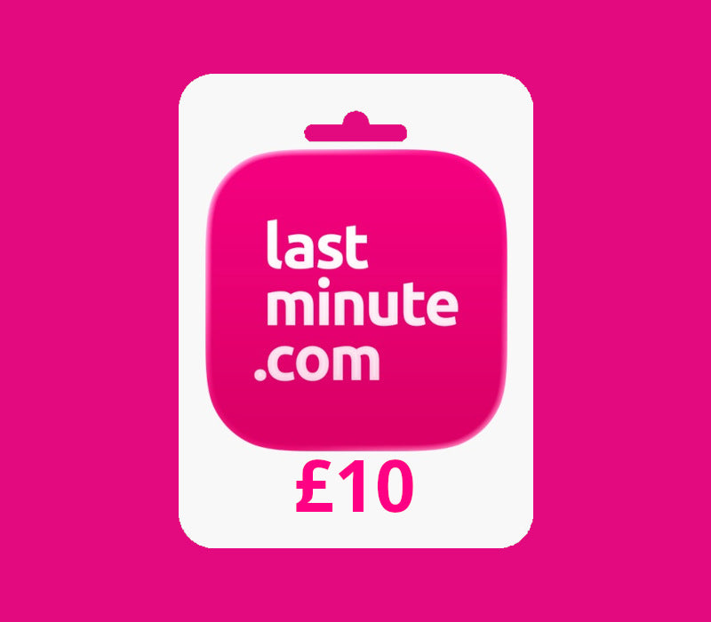 Lastminute.com GBP 10 Gift Card