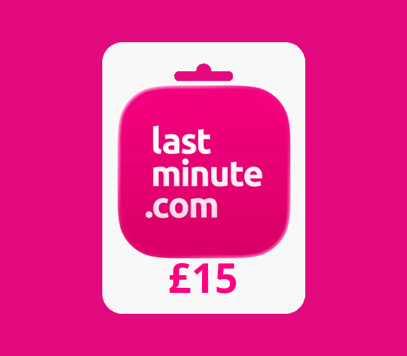 Lastminute.com GBP 15 Gift Card