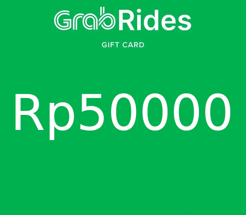 Grab Rides IDR 50000 Gift Card ID