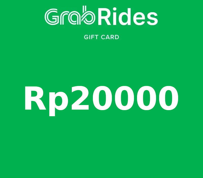 Grab Rides IDR 20000 Gift Card ID