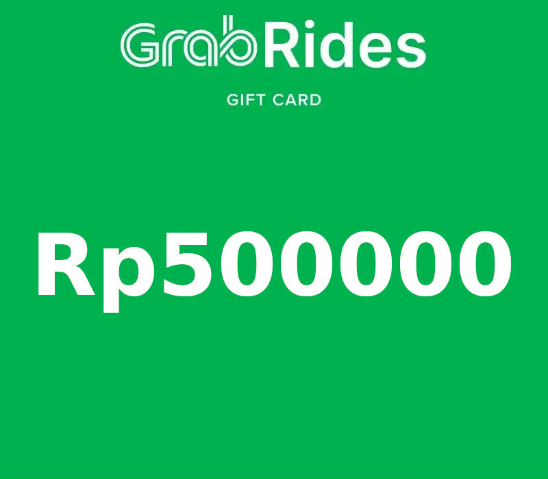 Grab Rides IDR 500000 Gift Card ID