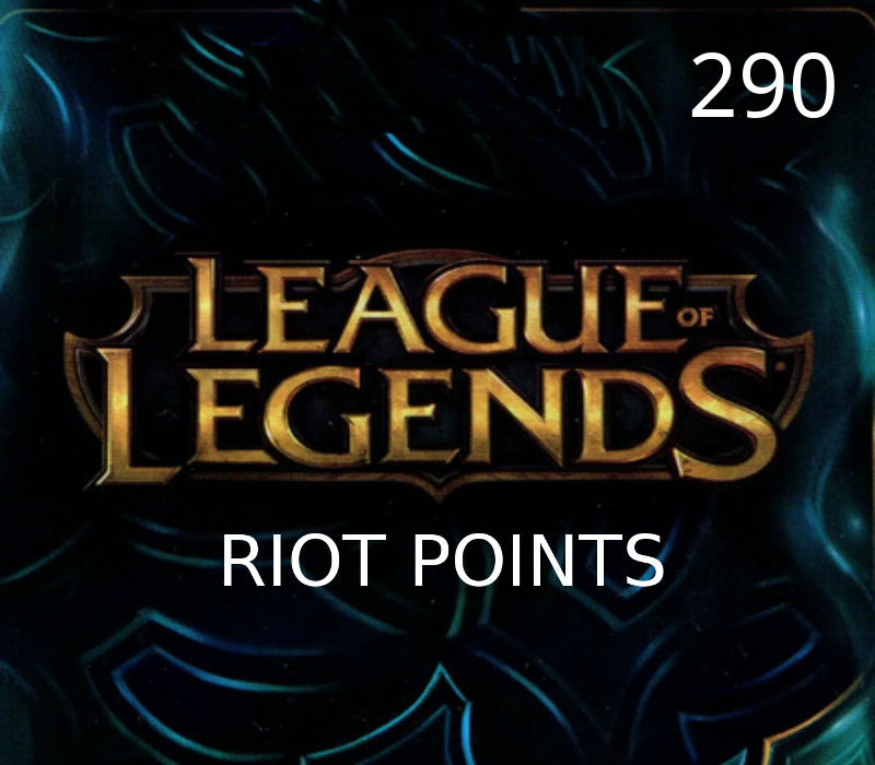 League of Legends 290 RP Prepaid Card