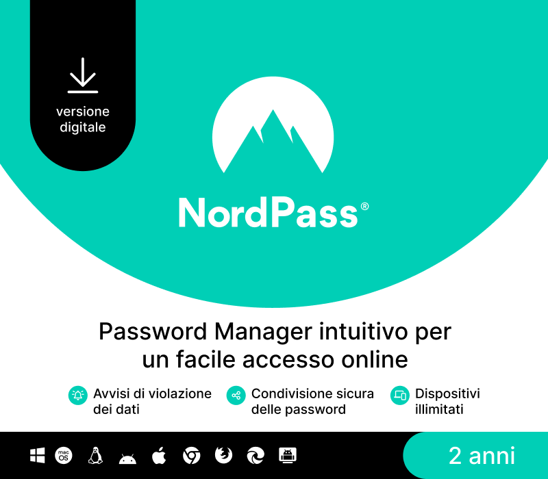 NordPass Premium IT Key (2 Years / Unlimited Devices)