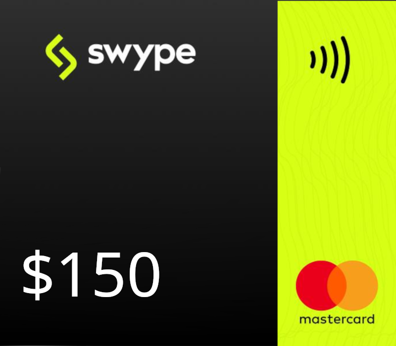 Swype Mastercard USD 150 Gift Card