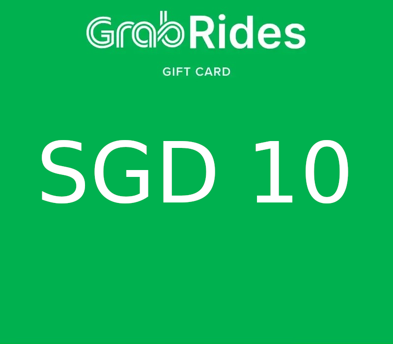Grab Rides SGD 10 Gift Card SG