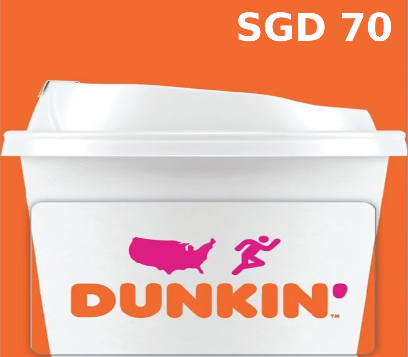 Dunkin Donuts SGD 70 Gift Card SG