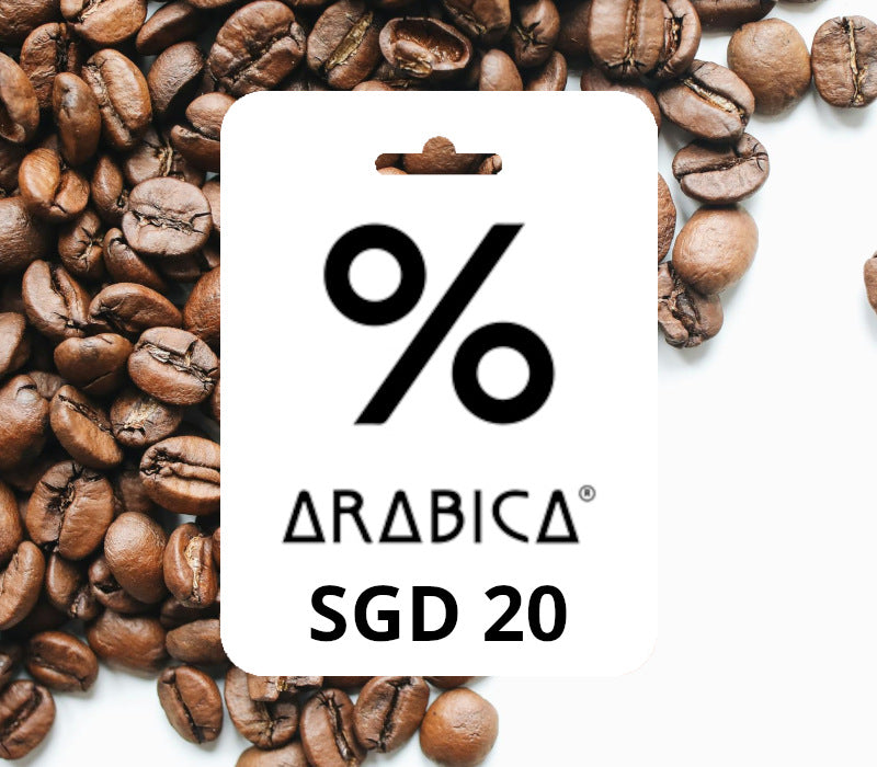 % Arabica SGD 20 Gift Card SG