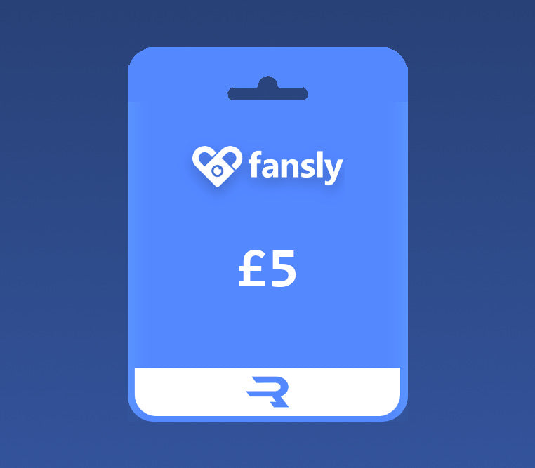 Rewarble Fansly GBP 5 Gift Card