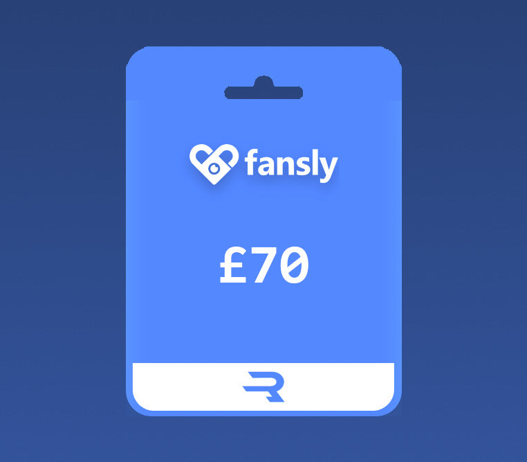 Rewarble Fansly GBP 70 Gift Card