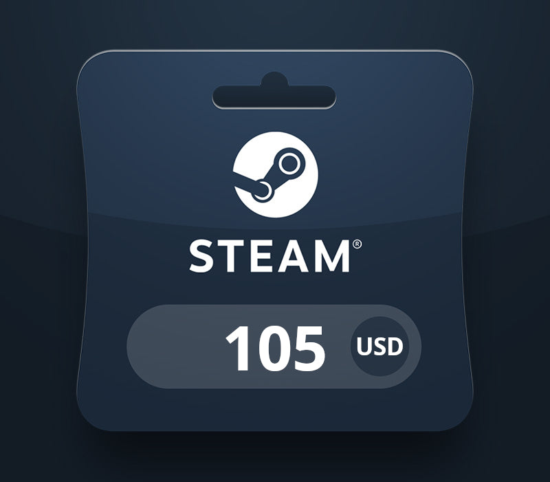 Steam Wallet USD 105 Gift Card