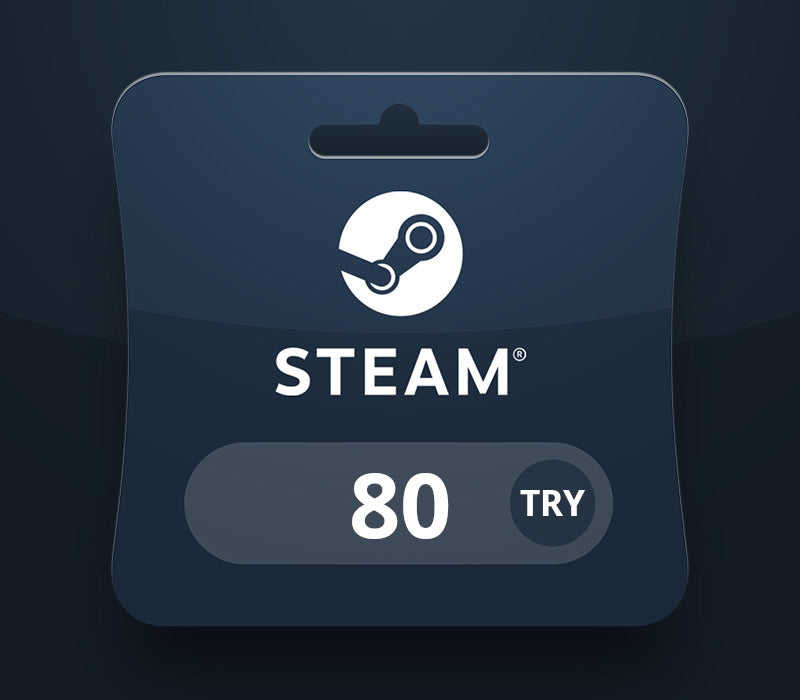 Steam Wallet TRY 80 Gift Card TR