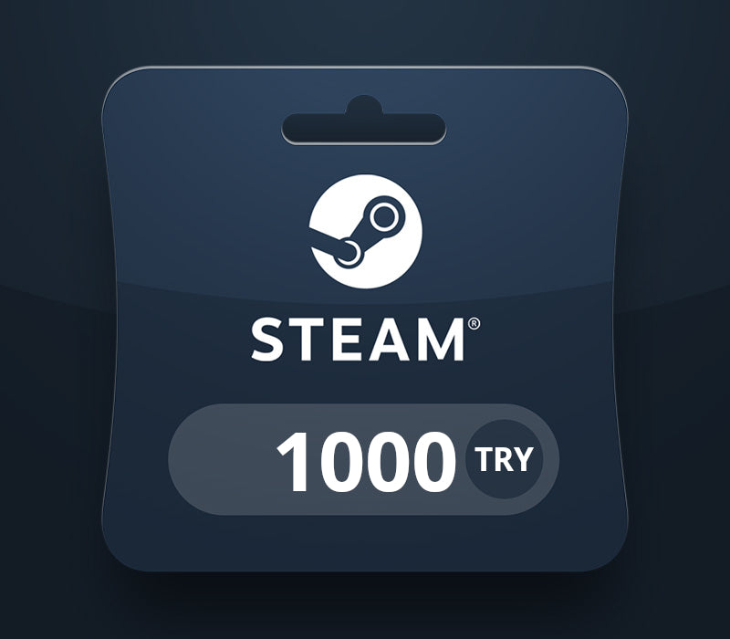 Steam Wallet TRY 1000 Gift Card TR