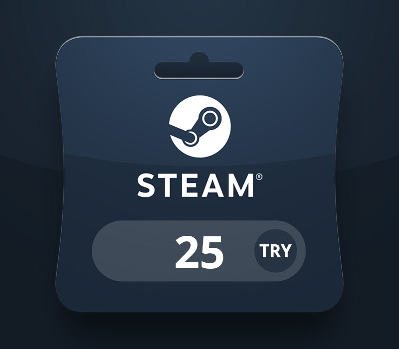 Steam Wallet TRY 25 Gift Card TR