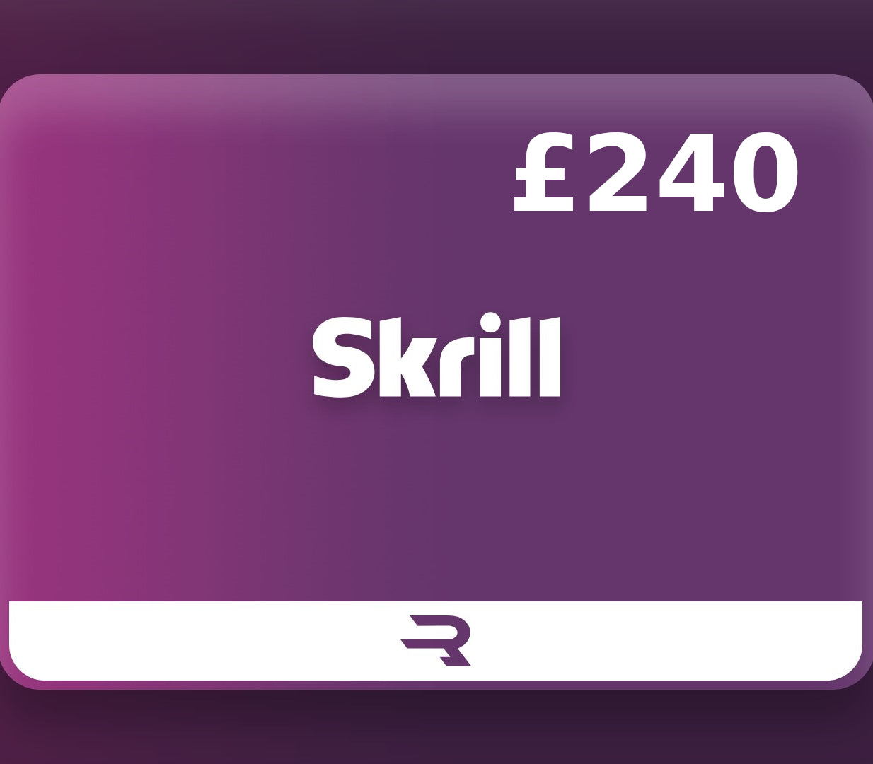 Rewarble Skrill GBP 240 Gift Card