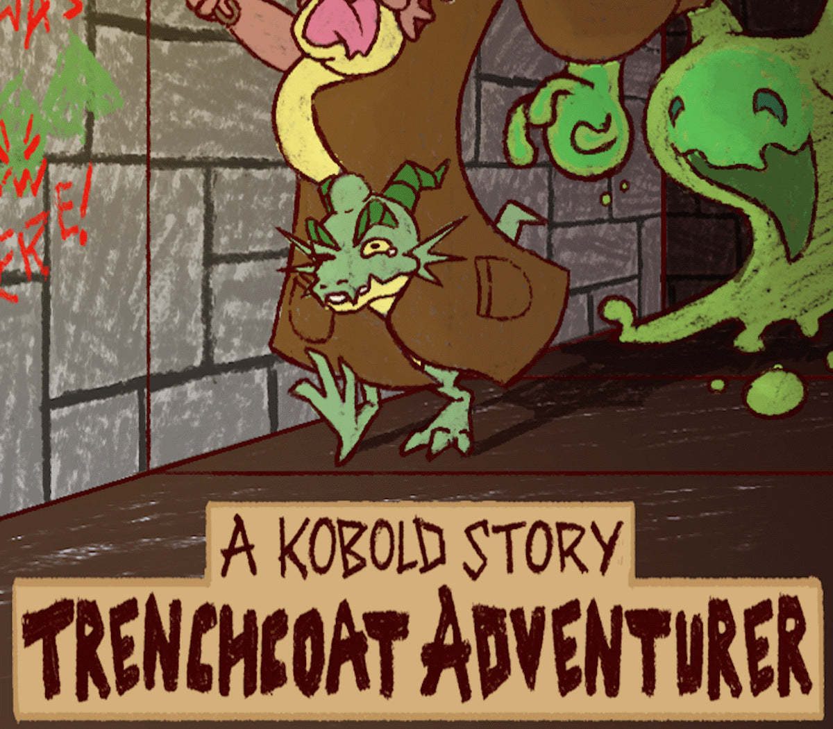 A Kobold Story: Trenchcoat Adventurer