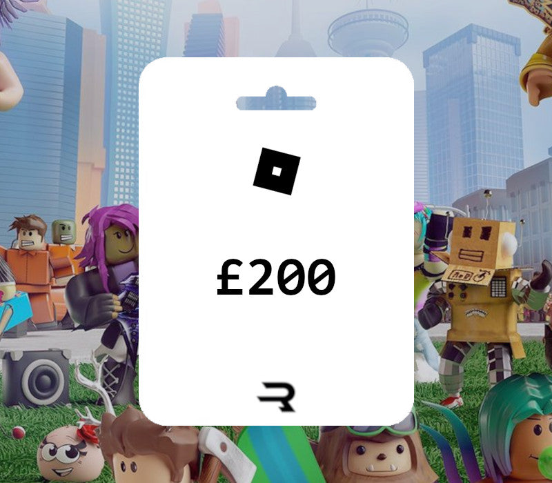 Rewarble Roblox GBP 200 Gift Card