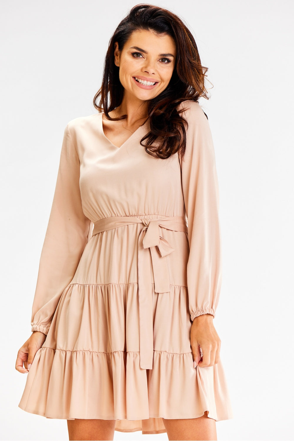 Robe femme awama De Jour De — beige
