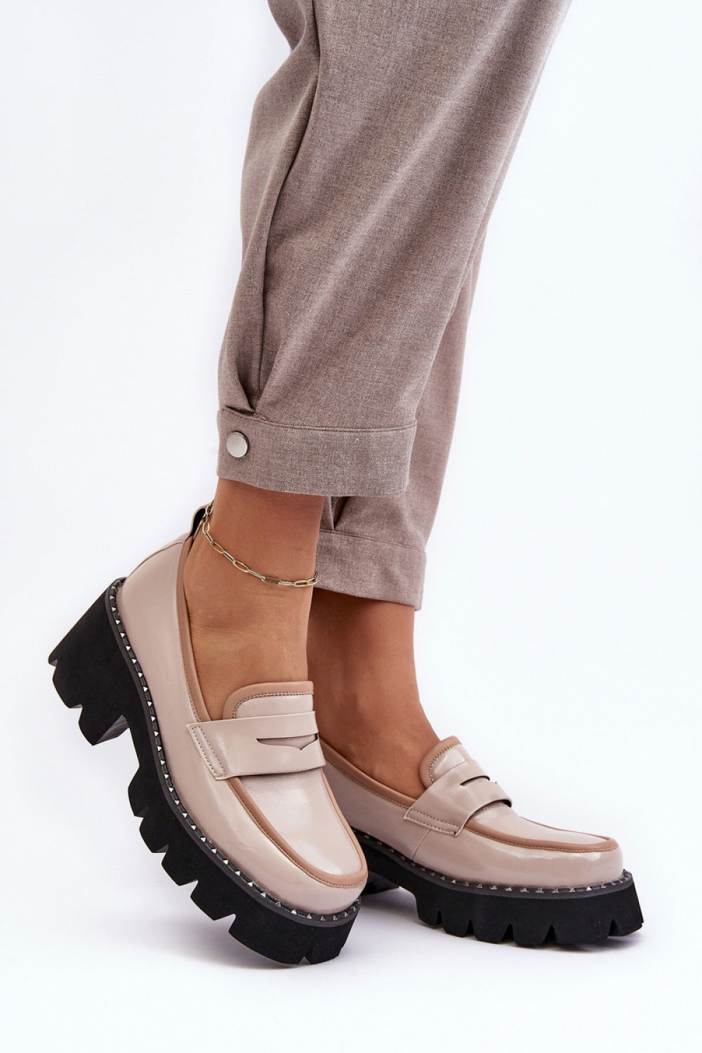 Moccasins femme Step in style — beige