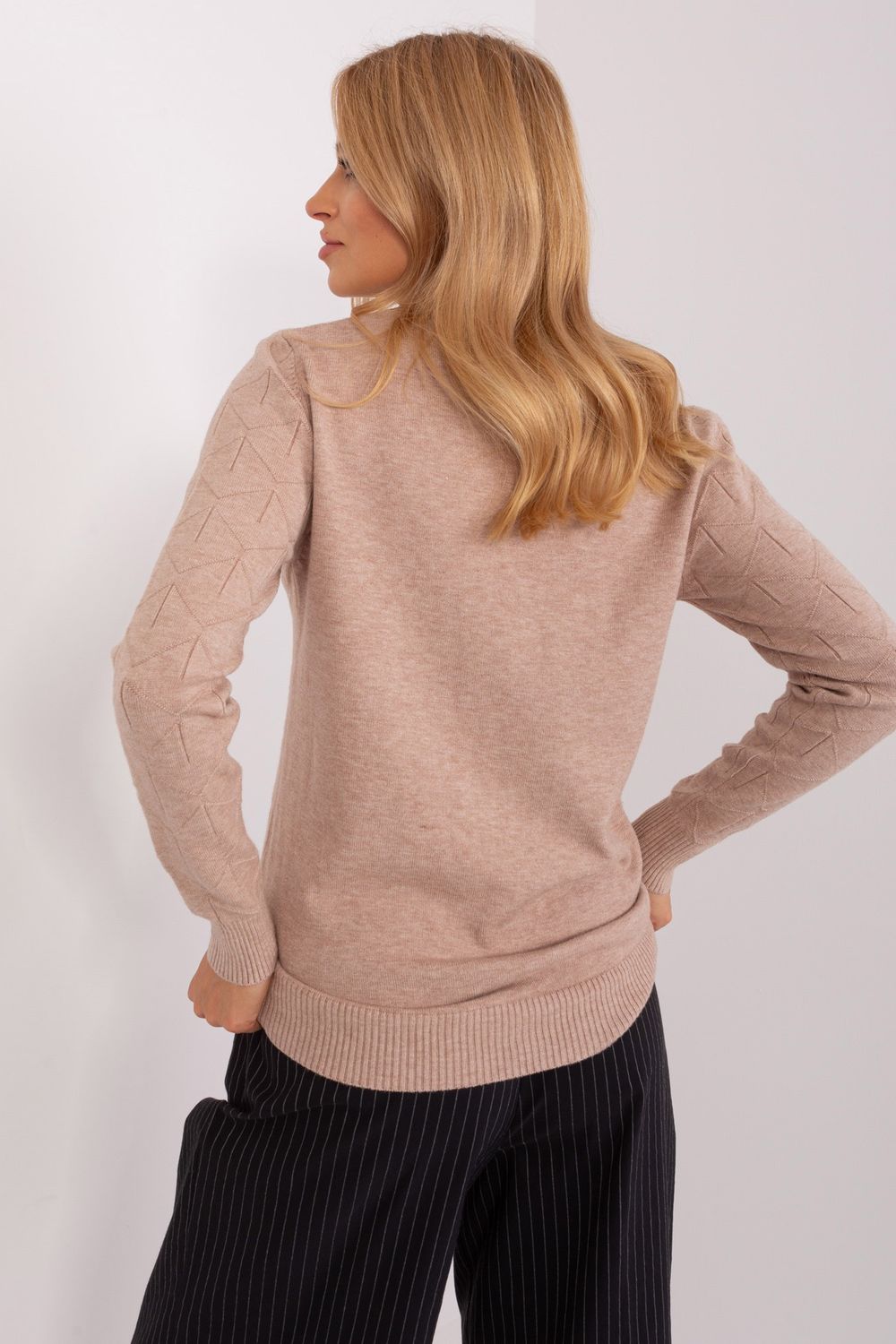 Pull femme AT Chandail Chandail — beige