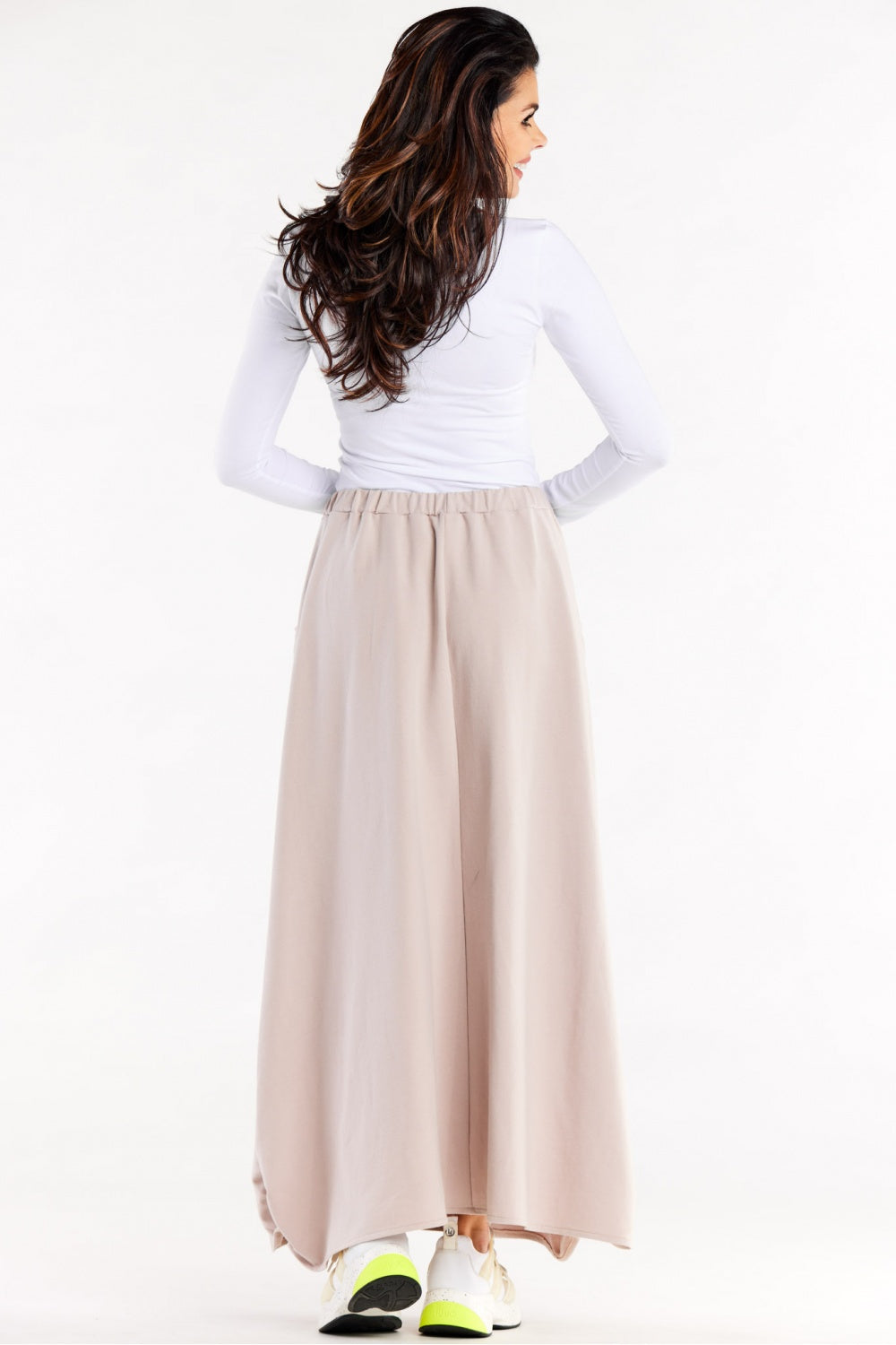Jupe femme Infinite You Longue Longue — beige