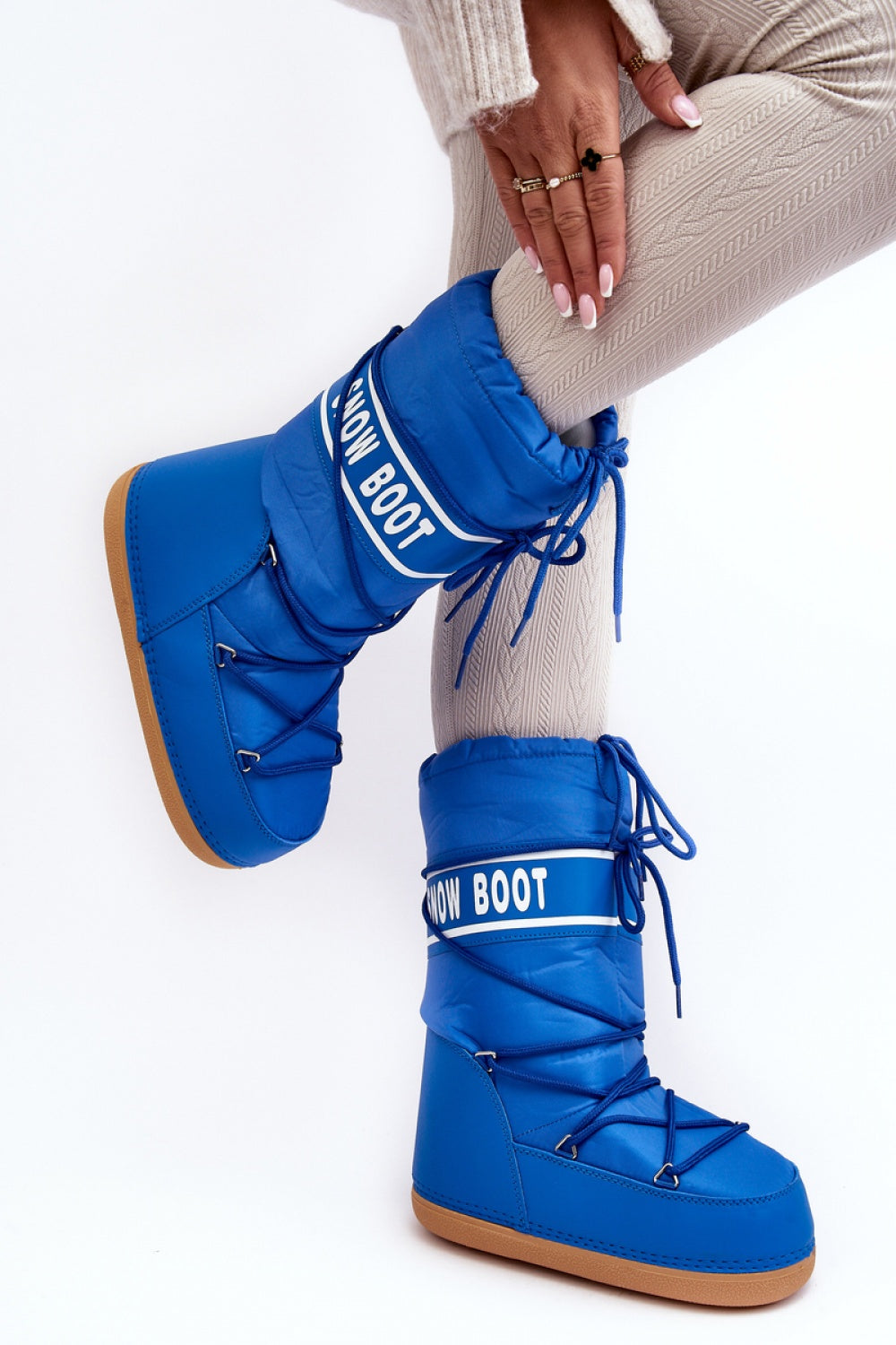 Bottes femme Step in style De Neige De — bleu