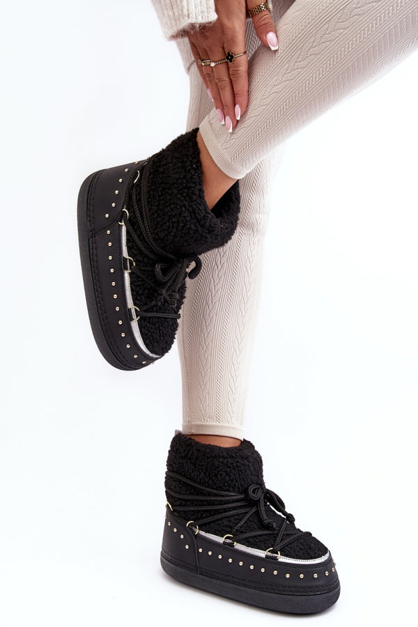 Bottes femme Step in style De Neige De — noir