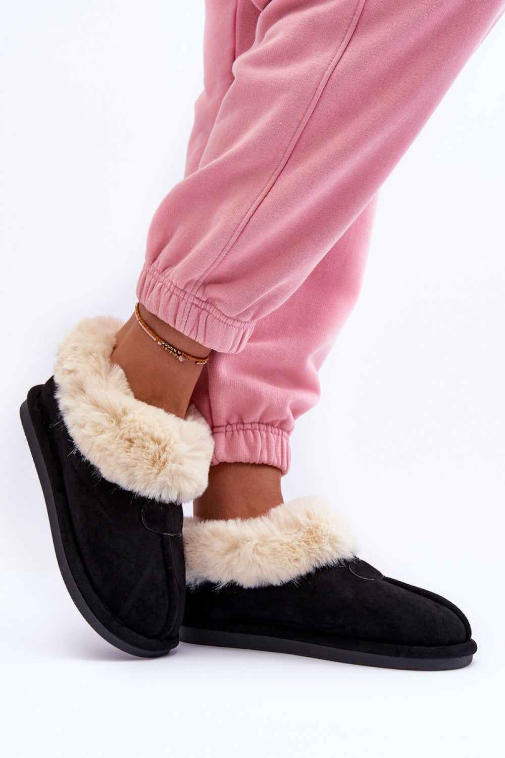 Pantalon femme Step in style Pantoufles Pantoufles — noir
