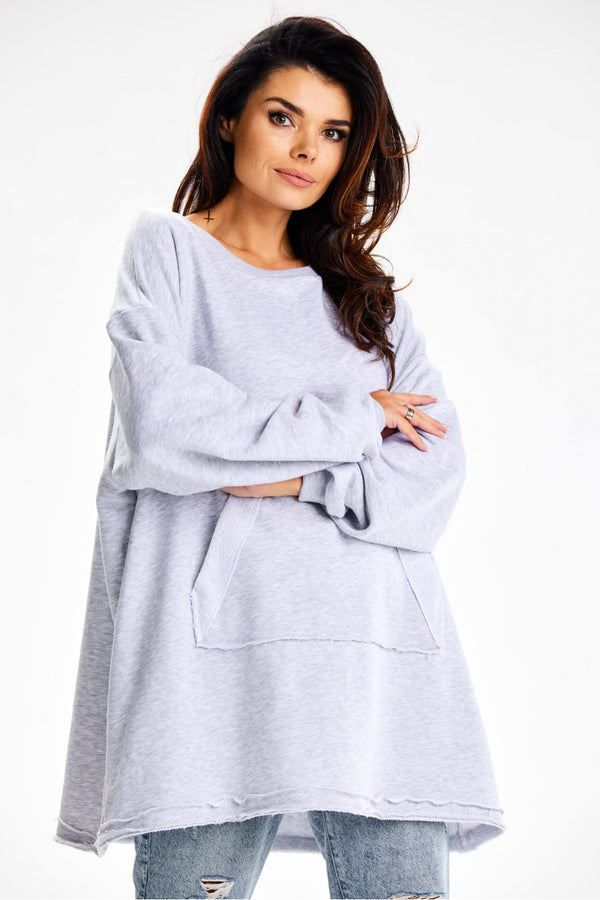 T-shirt femme Infinite You Sweatshirt Sweatshirt — gris