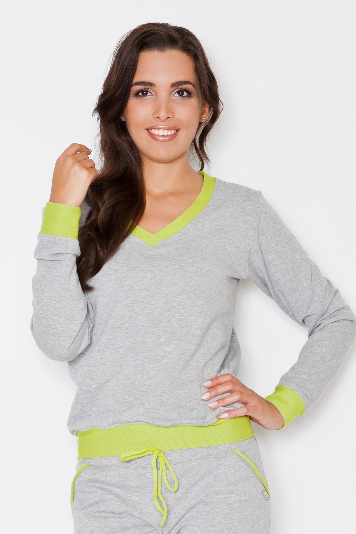 T-shirt femme Katrus Sweatshirt Sweatshirt — vert
