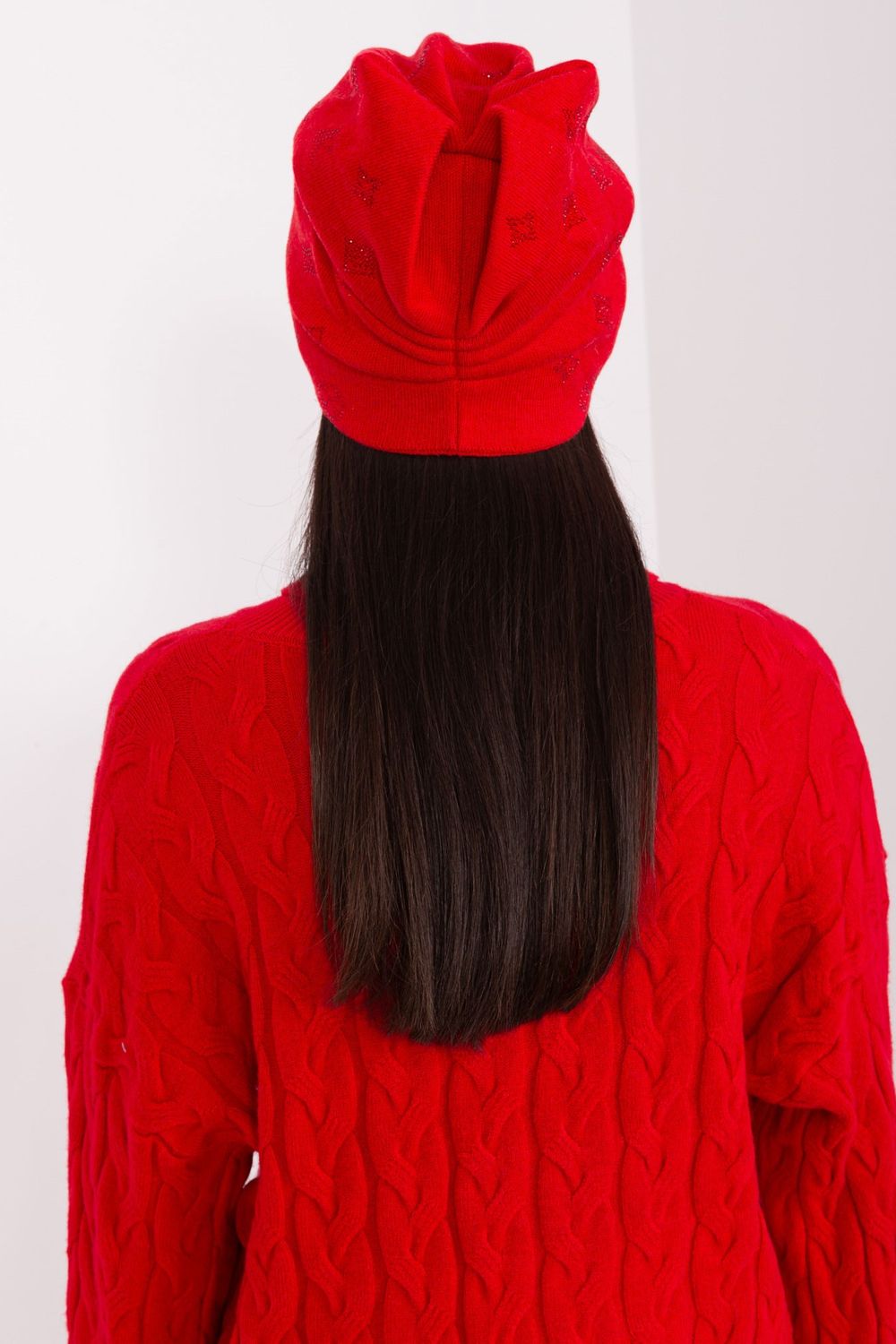Bonnet femme AT — rouge