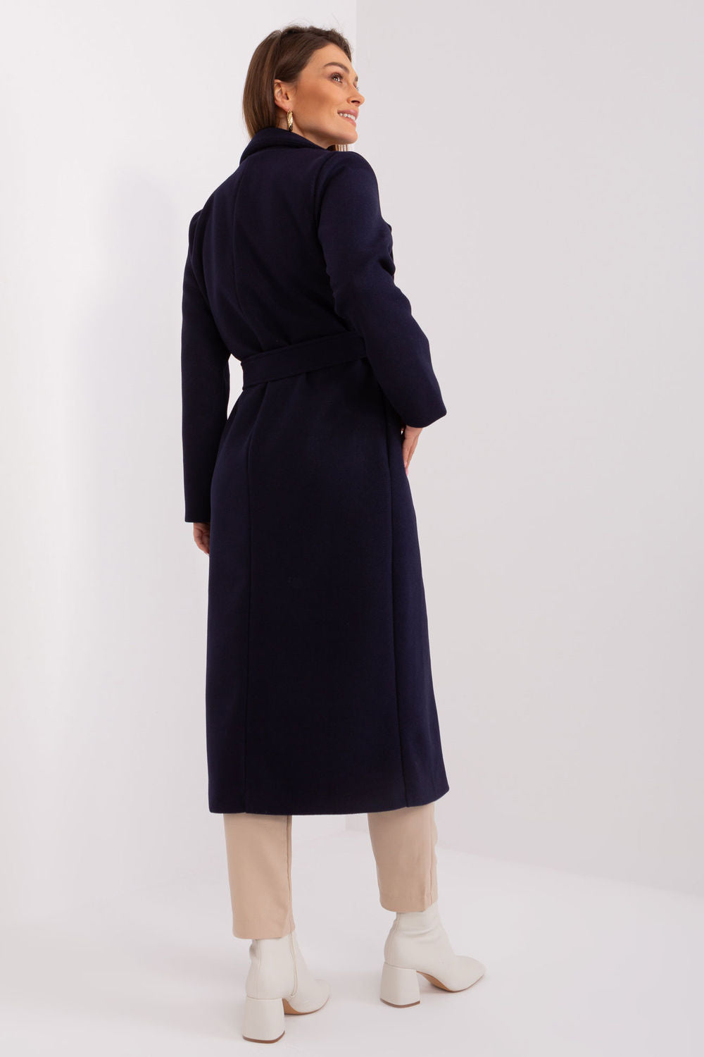 Manteau femme Och Bella — bleu marine