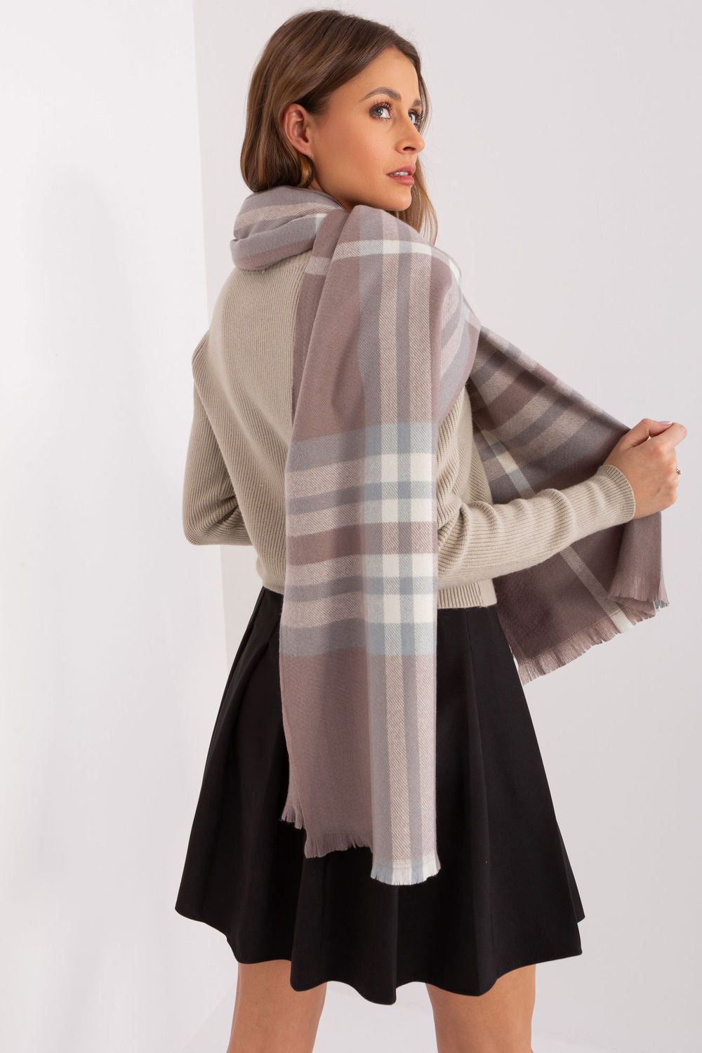 Châle femme AT — violet