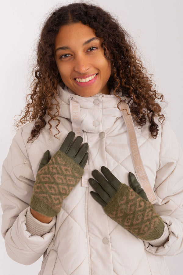 Gants femme AT — vert