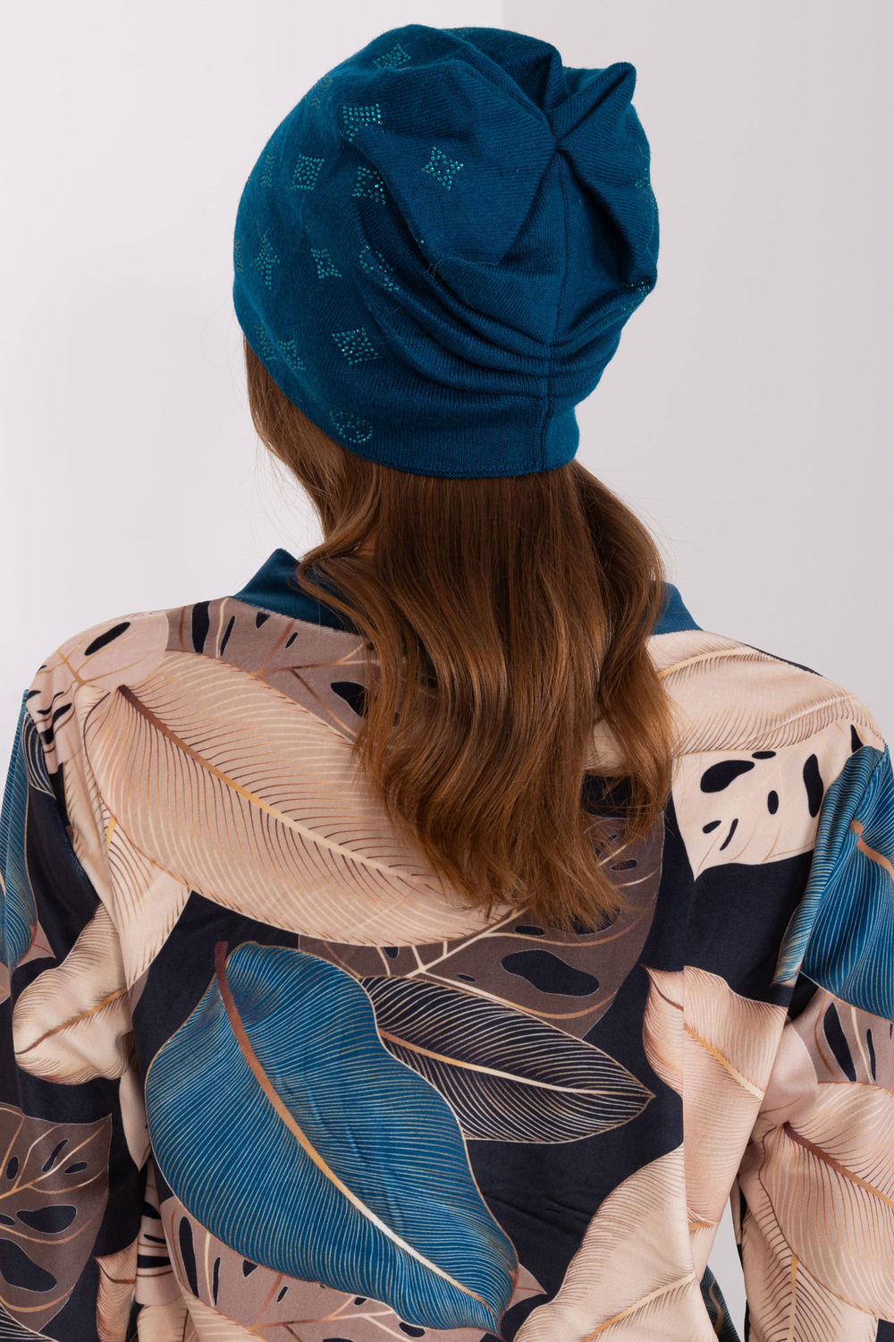 Bonnet femme AT — bleu