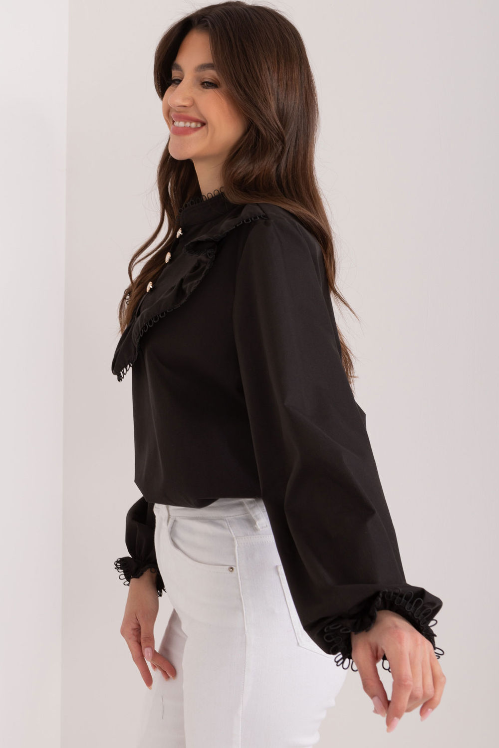 Blouse femme Lakerta Chemisier Chemisier — noir