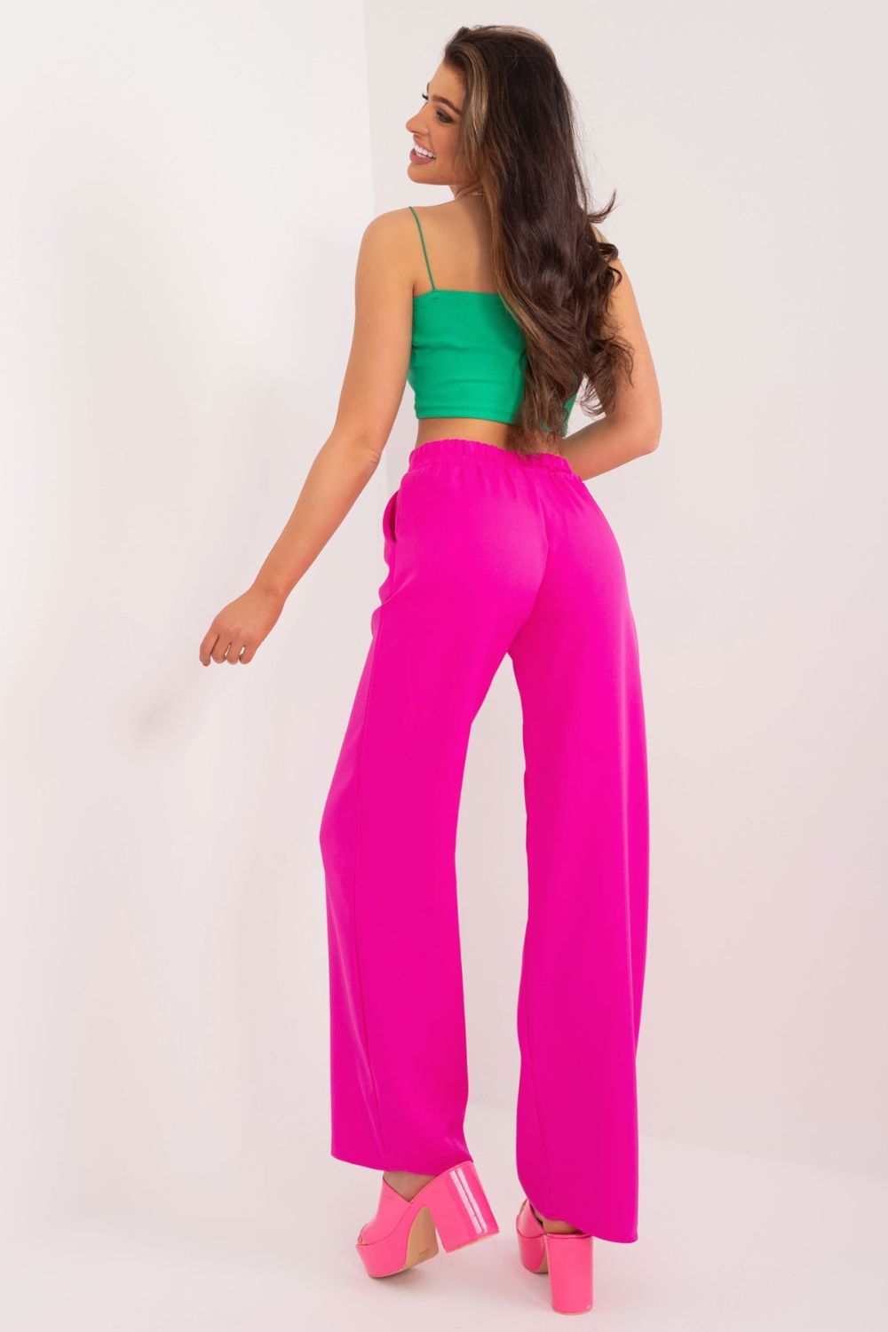 Chaussures à talons femme Rue Paris Pantalon Pantalon — rosé