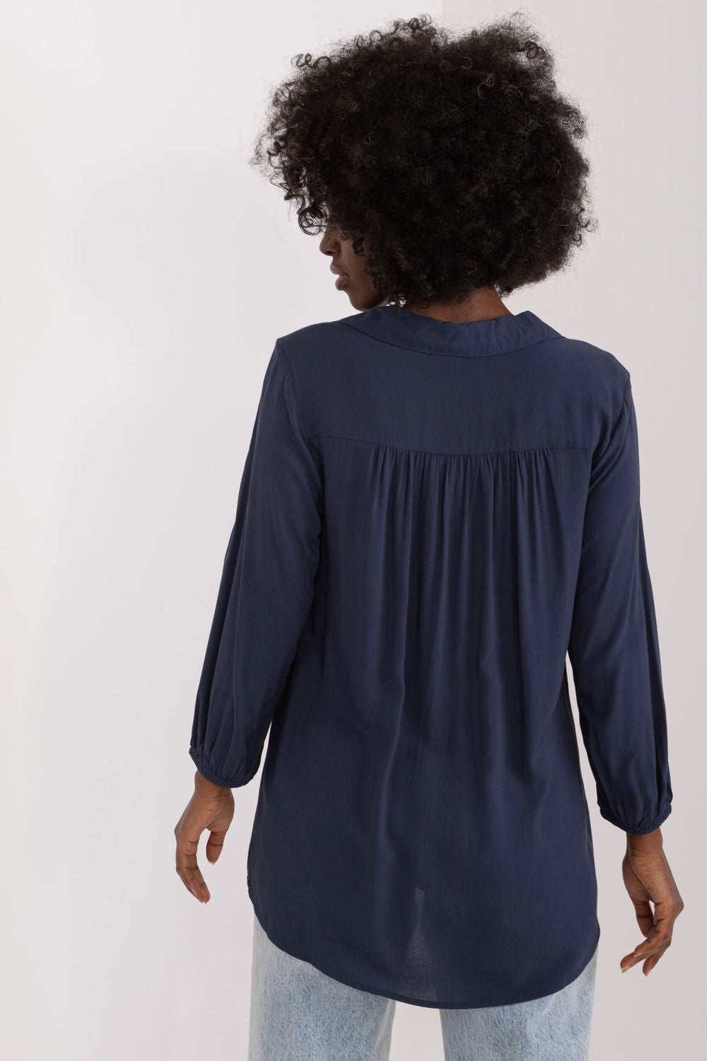 Blouse femme Sublevel Chemisier Chemisier — bleu marine