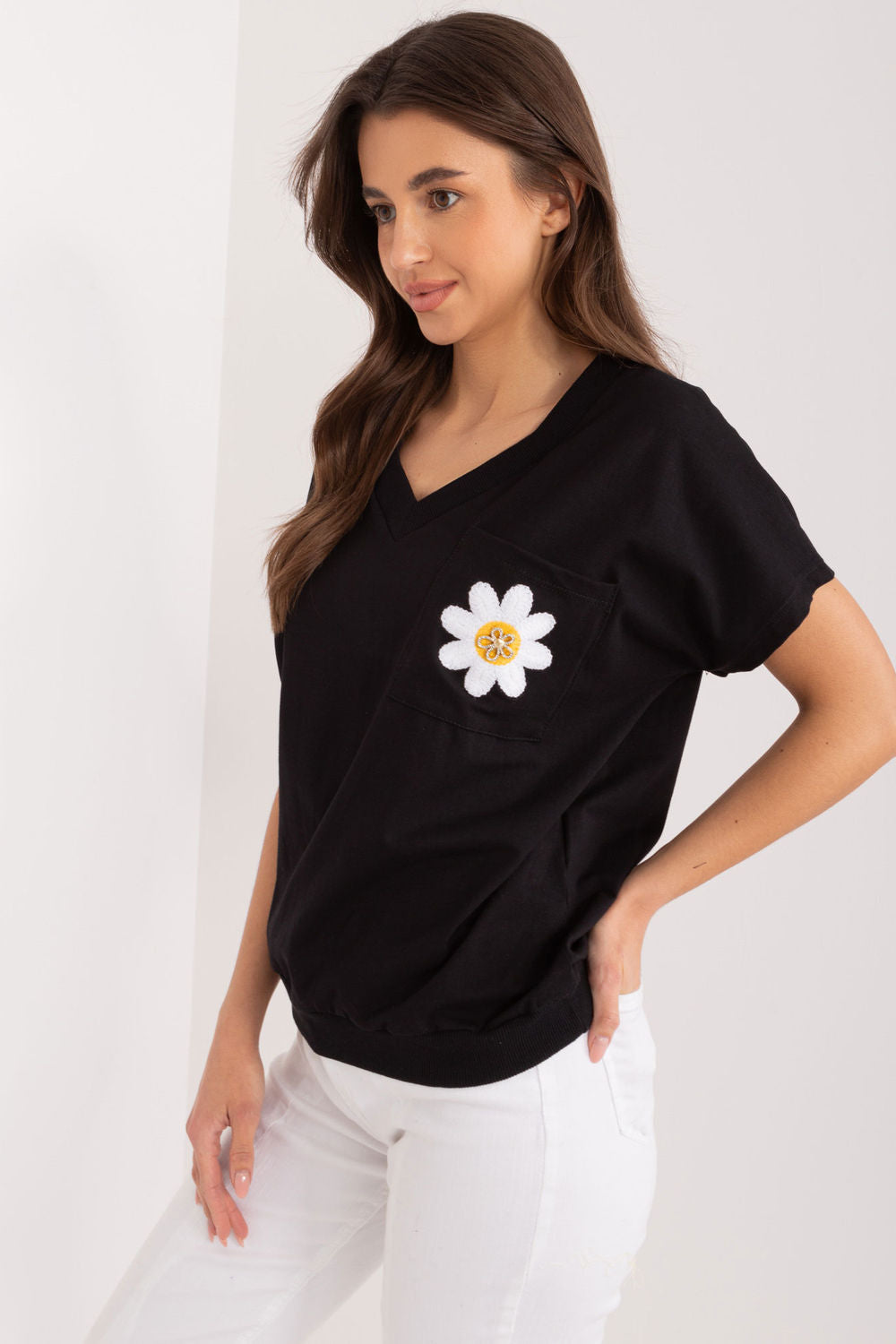 Blouse femme Rue Paris Chemisier Chemisier — noir