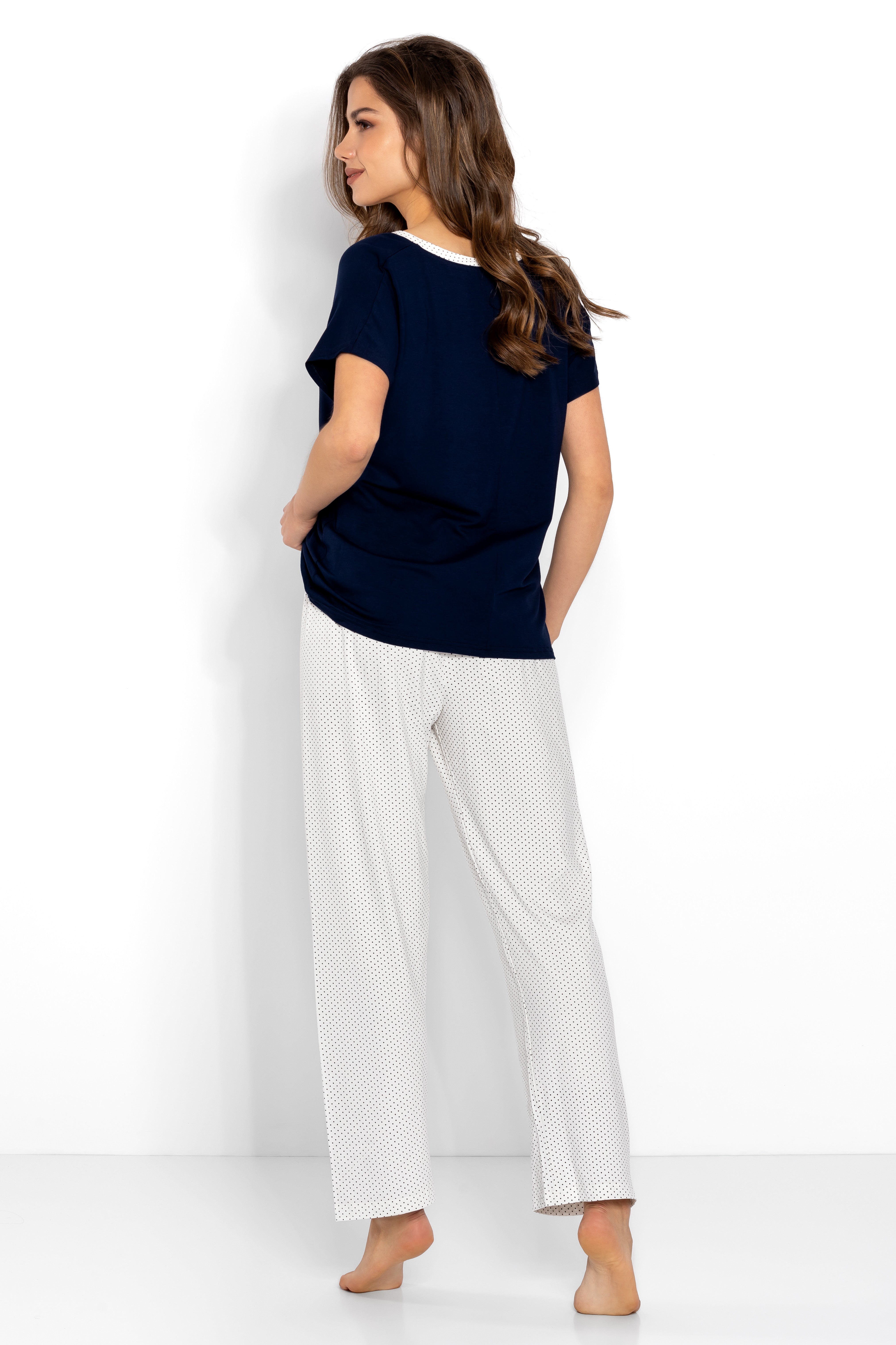 Pyjama femme Momenti Per Me — bleu marine