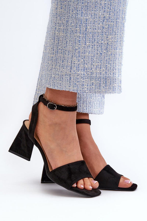 Sandales femme Step in style À Talons À — noir
