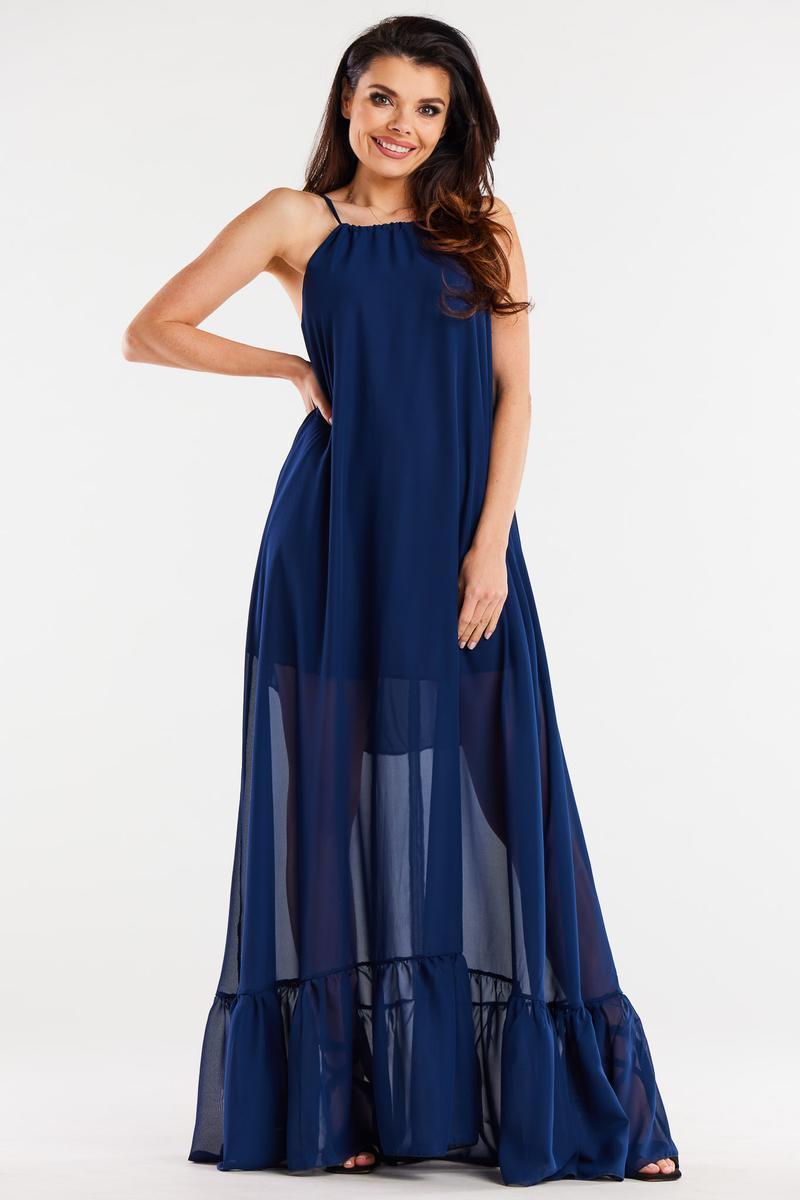 Robe femme awama De Jour De — bleu marine