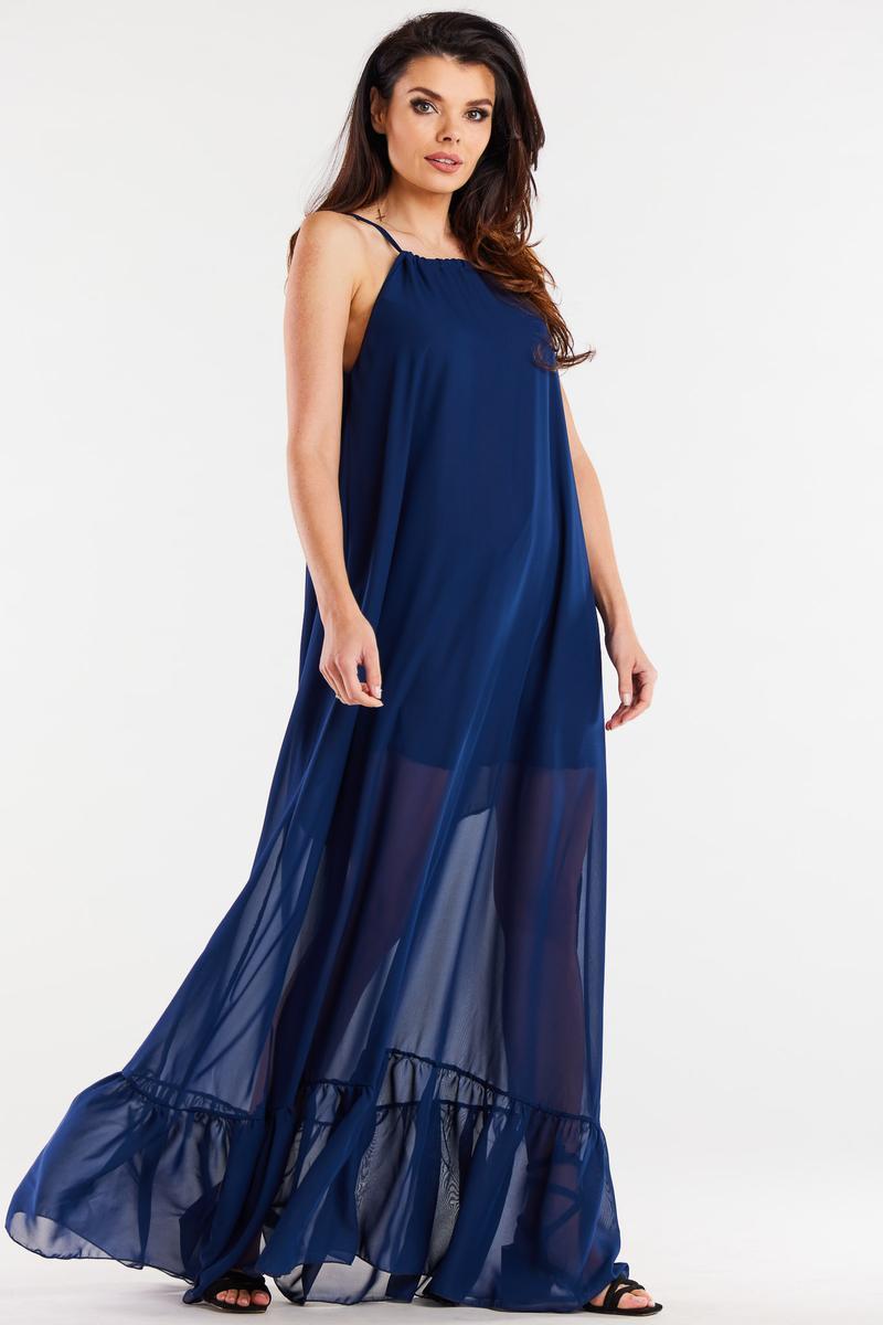 Robe femme awama De Jour De — bleu marine