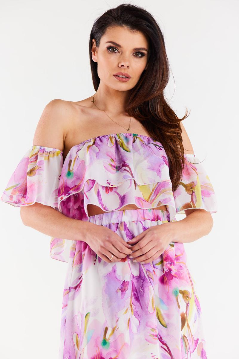 Blouse femme awama Chemisier Chemisier — violet