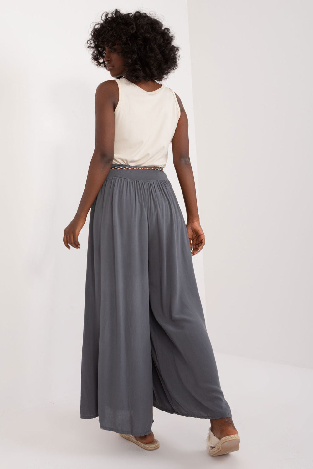 Chaussures à talons femme Och Bella Pantalon Pantalon — gris