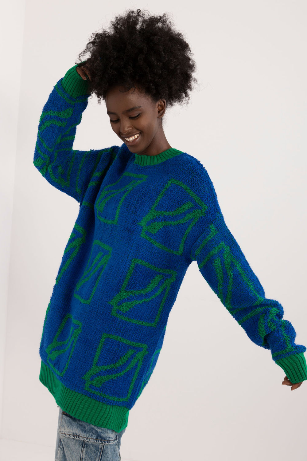 Pull femme Badu Chandail Chandail — bleu