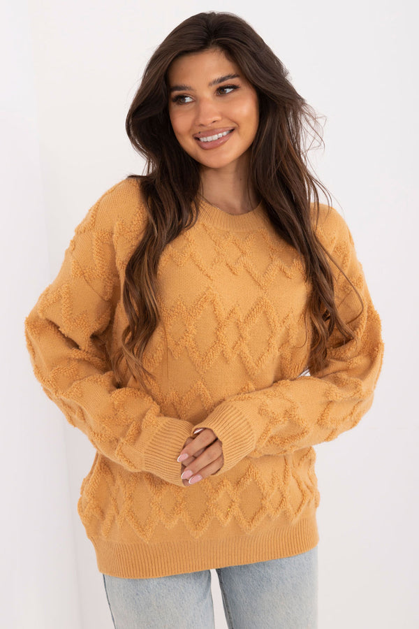 Pull femme AT Chandail Chandail — brun