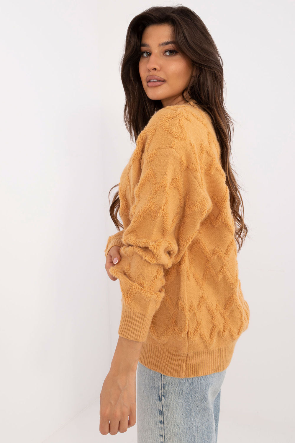 Pull femme AT Chandail Chandail — brun