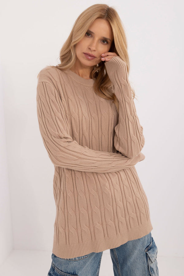 Pull femme AT Chandail Chandail — brun