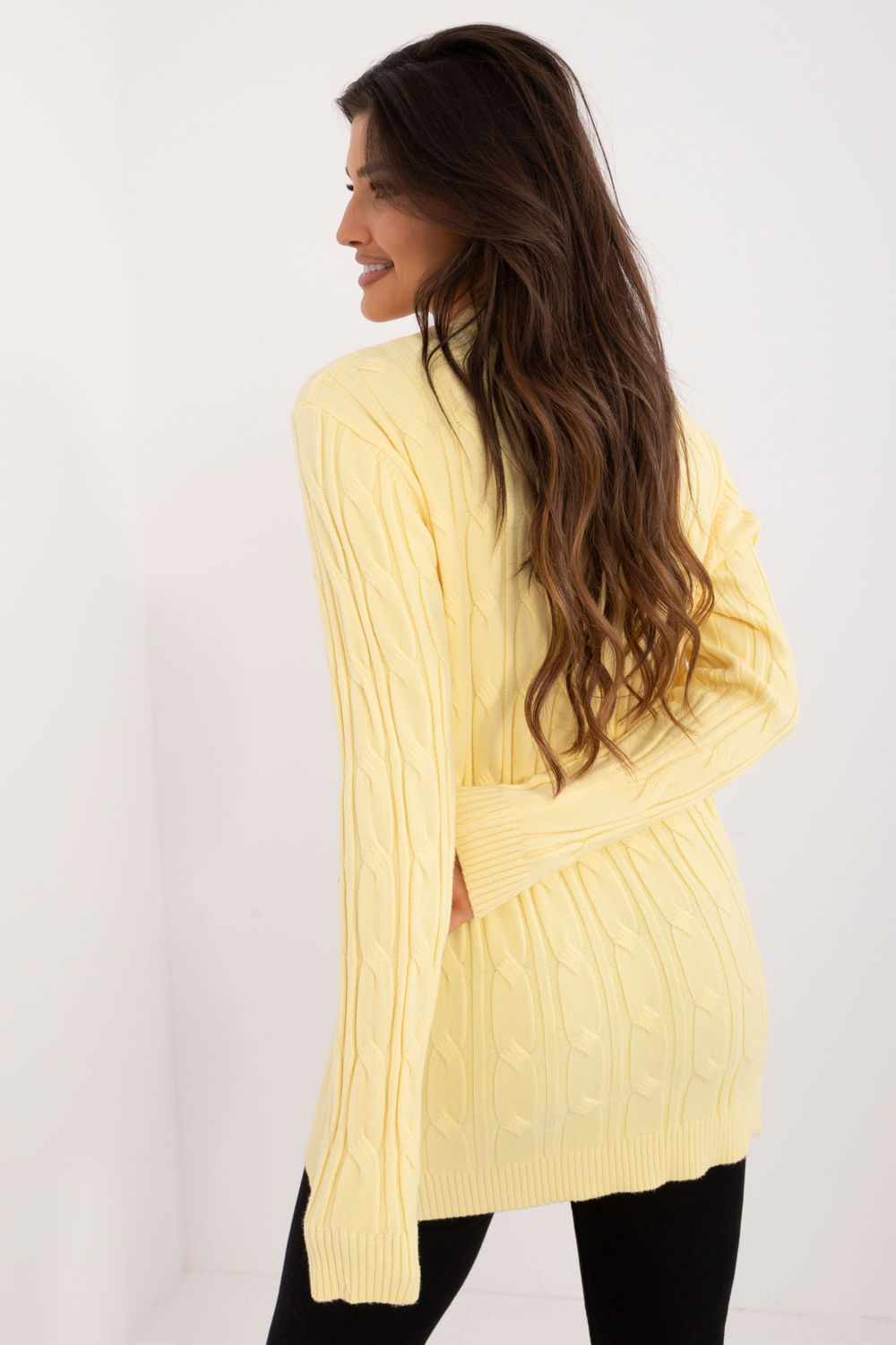 Pull femme AT Chandail Chandail — jaune