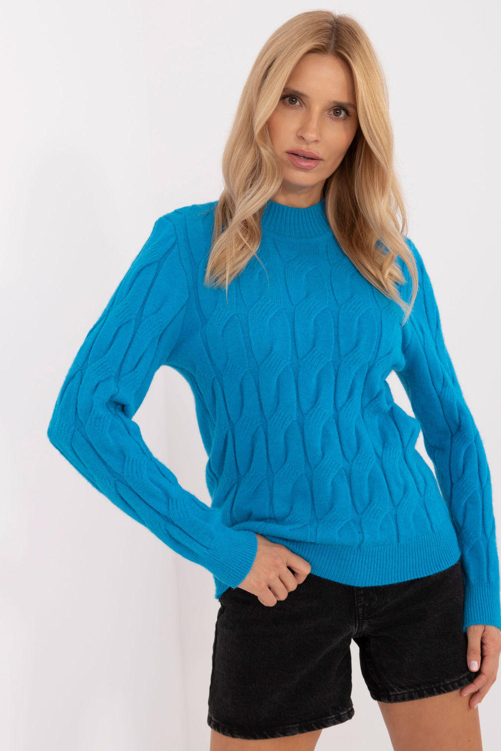 Pull femme AT Chandail Chandail — bleu